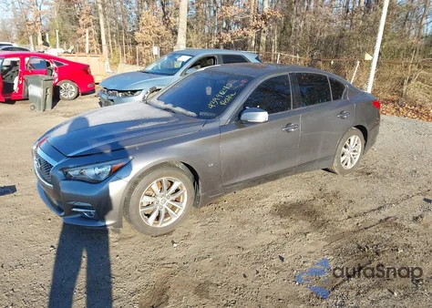 2015 Infiniti Q50 from USA, damaged, VIN JN1BV7AR1FM415249